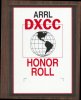 Honor Roll plaque